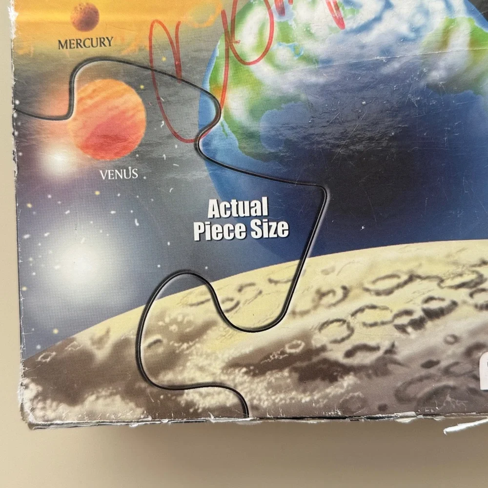 MELISSA & DOUG SOLAR SUSTEM JUMBO JIGSAW PUZZLE AGES 3+ (2 x 3 Feet) 48 PIECE